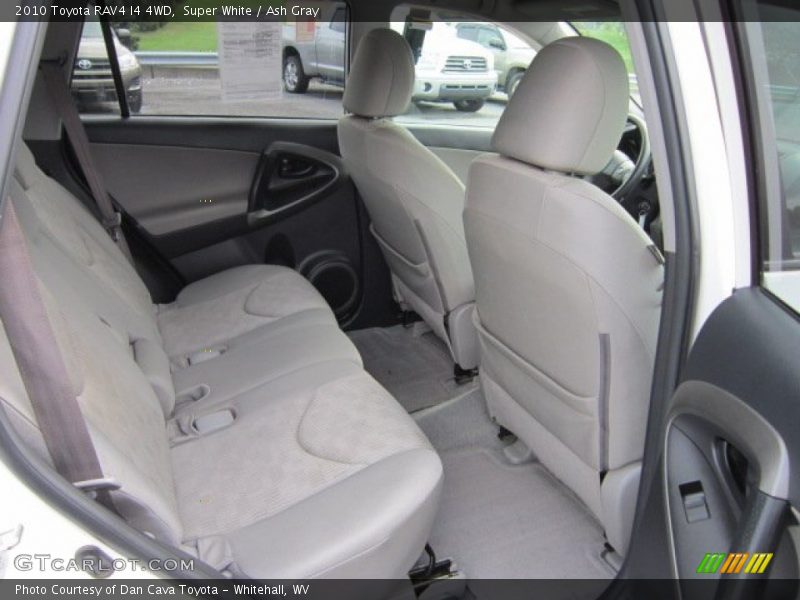 Super White / Ash Gray 2010 Toyota RAV4 I4 4WD