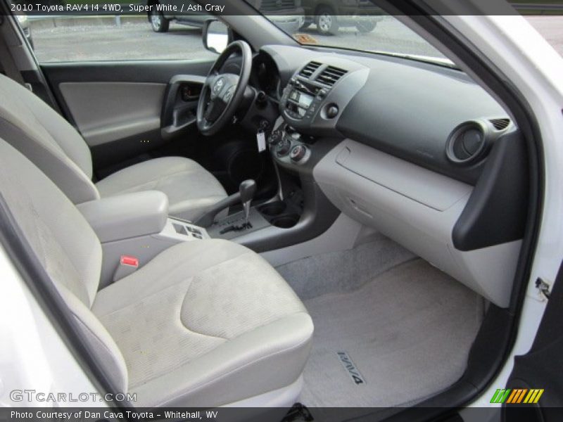 Super White / Ash Gray 2010 Toyota RAV4 I4 4WD