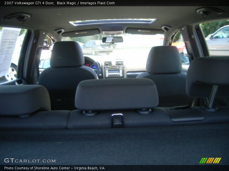 Black Magic / Interlagos Plaid Cloth 2007 Volkswagen GTI 4 Door