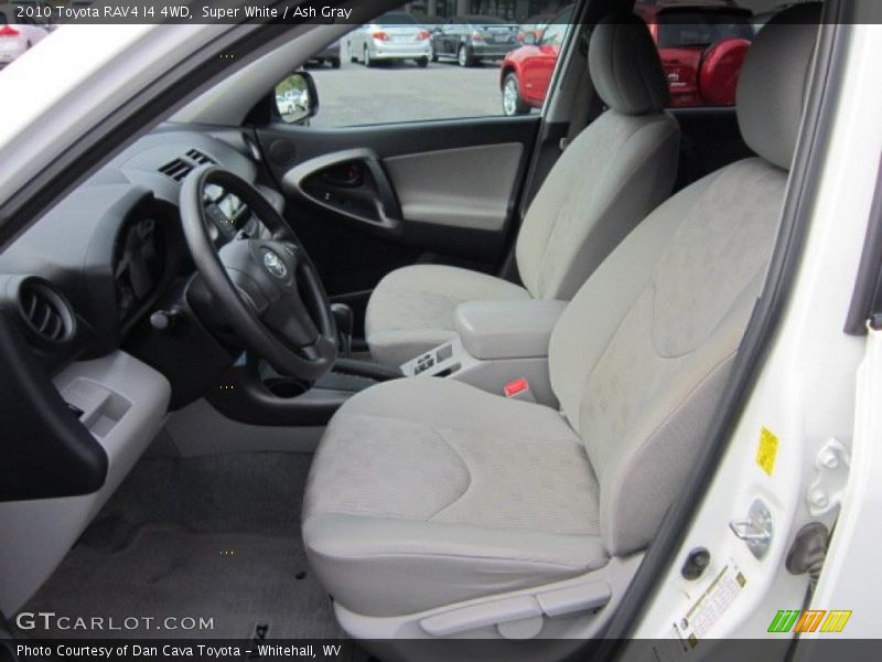 Super White / Ash Gray 2010 Toyota RAV4 I4 4WD