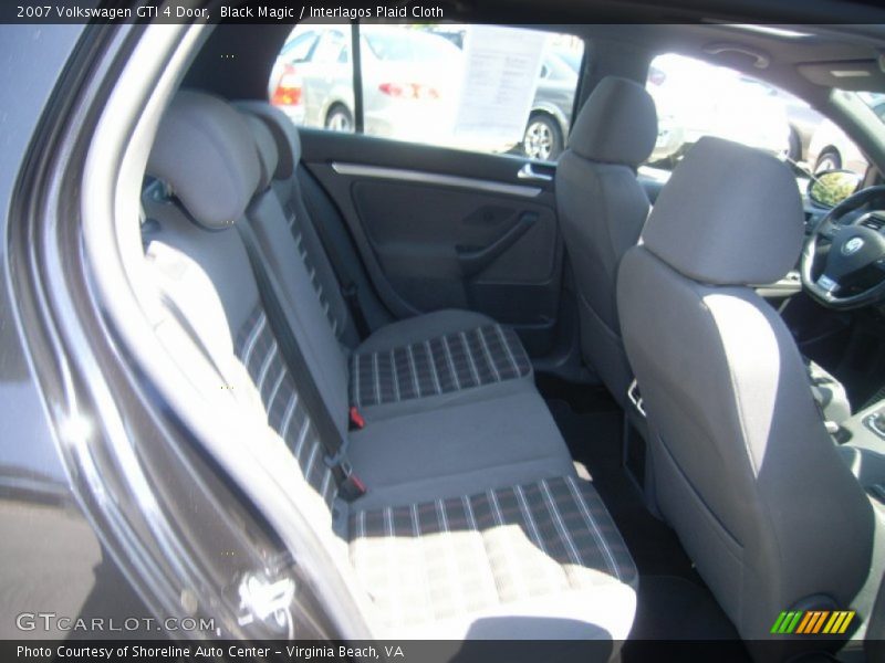 Black Magic / Interlagos Plaid Cloth 2007 Volkswagen GTI 4 Door