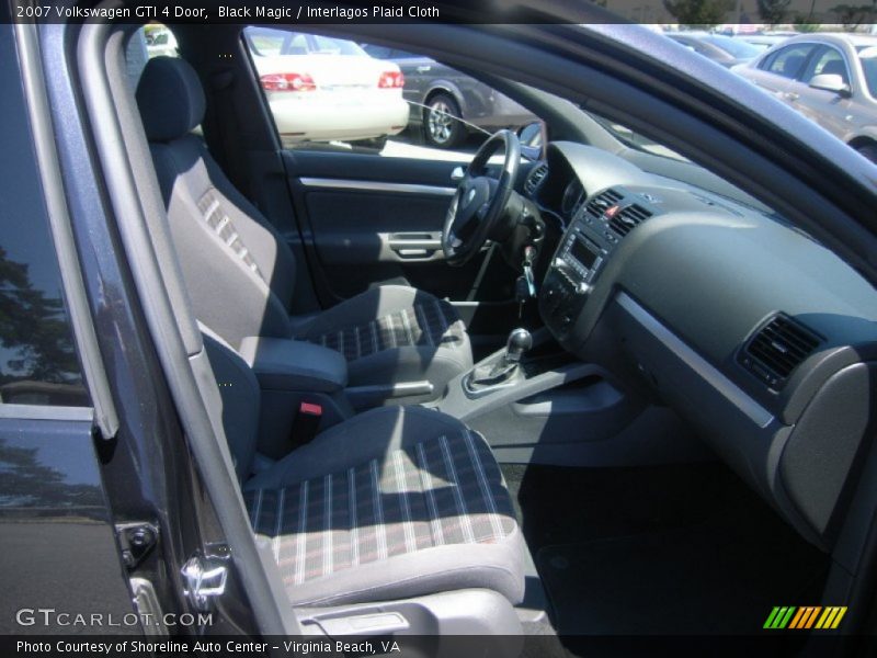Black Magic / Interlagos Plaid Cloth 2007 Volkswagen GTI 4 Door