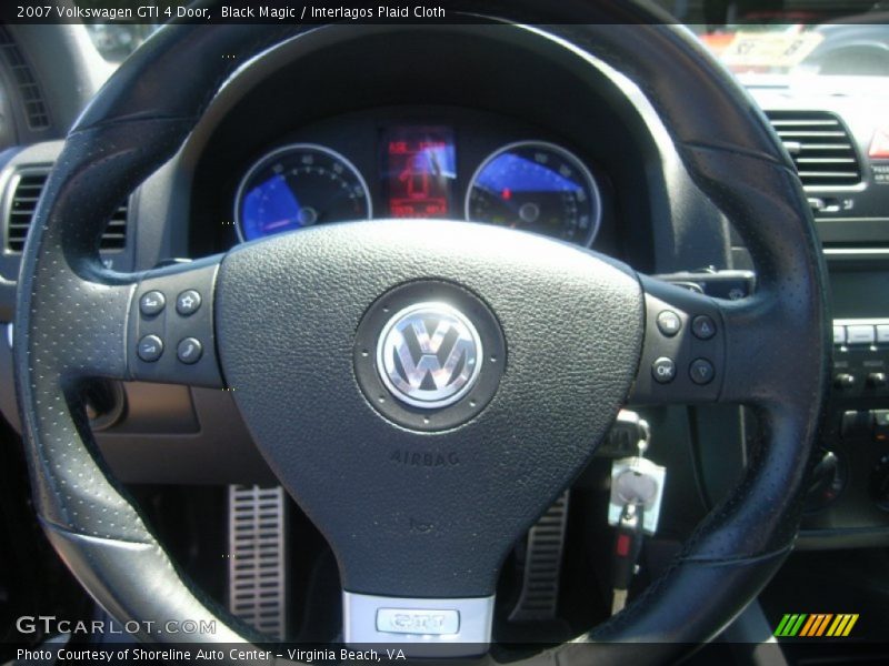Black Magic / Interlagos Plaid Cloth 2007 Volkswagen GTI 4 Door