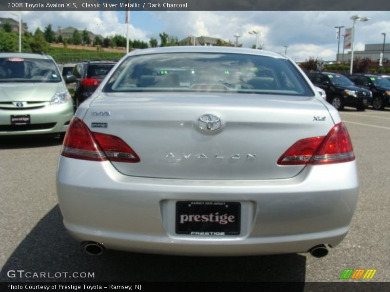 Classic Silver Metallic / Dark Charcoal 2008 Toyota Avalon XLS