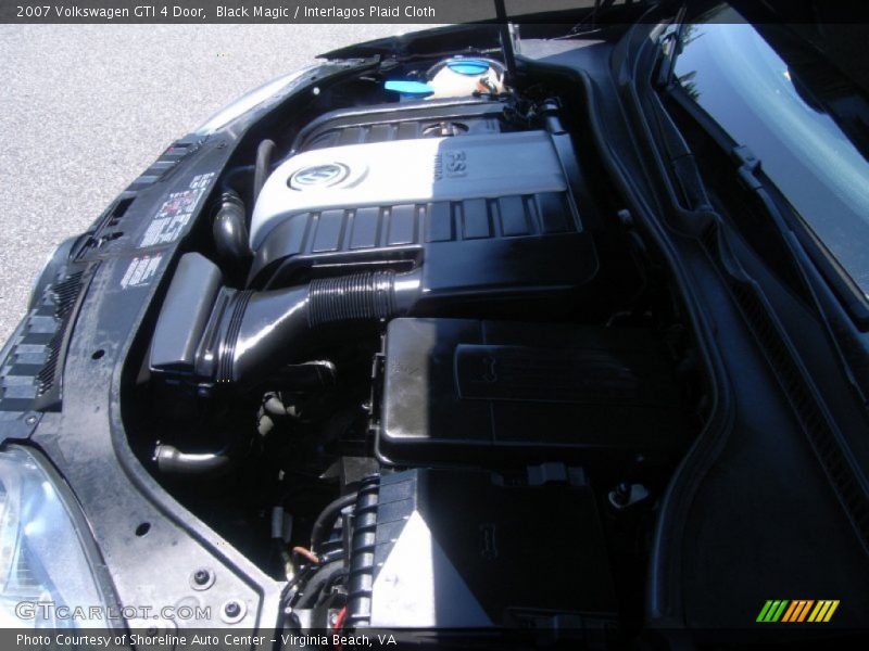 Black Magic / Interlagos Plaid Cloth 2007 Volkswagen GTI 4 Door