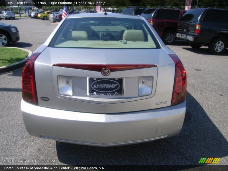 Light Platinum / Light Gray/Ebony 2005 Cadillac CTS Sedan