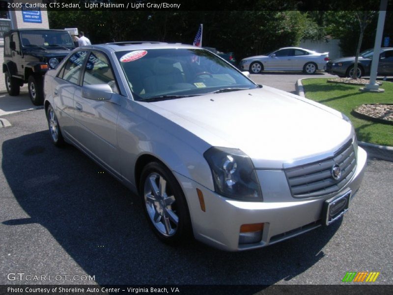 Light Platinum / Light Gray/Ebony 2005 Cadillac CTS Sedan