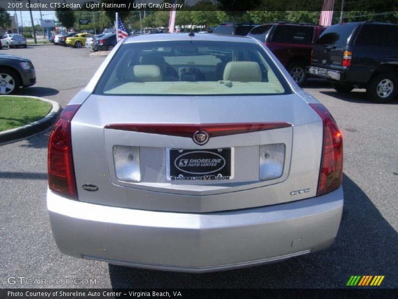 Light Platinum / Light Gray/Ebony 2005 Cadillac CTS Sedan