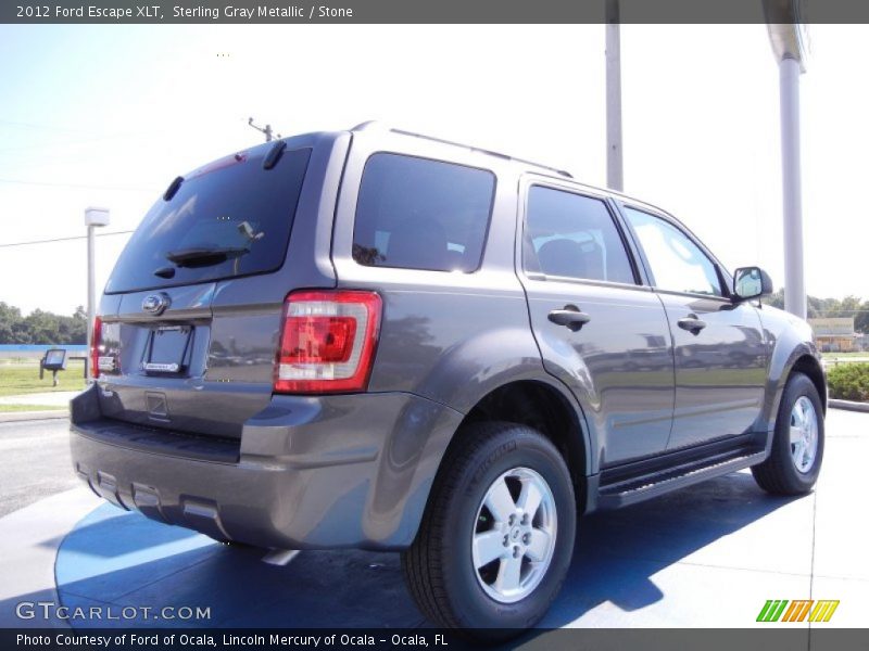 Sterling Gray Metallic / Stone 2012 Ford Escape XLT