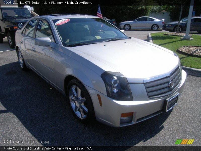 Light Platinum / Light Gray/Ebony 2005 Cadillac CTS Sedan