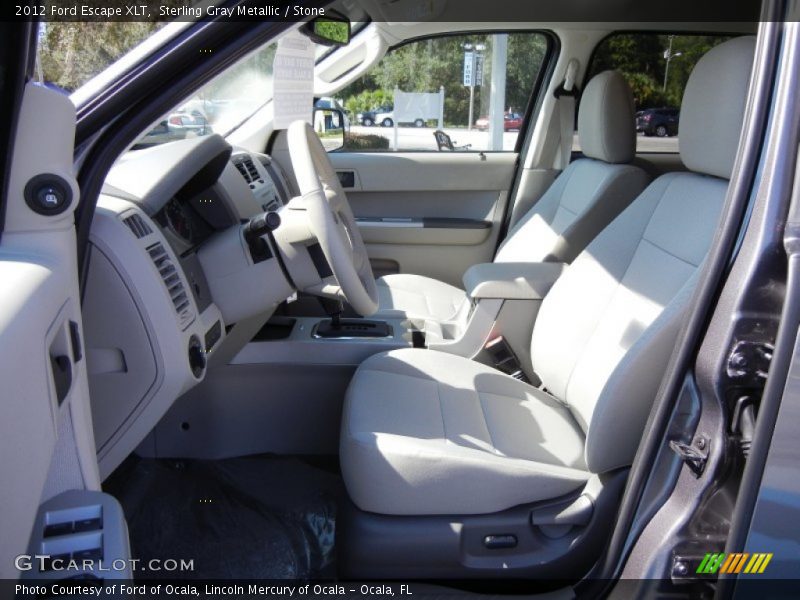 Sterling Gray Metallic / Stone 2012 Ford Escape XLT