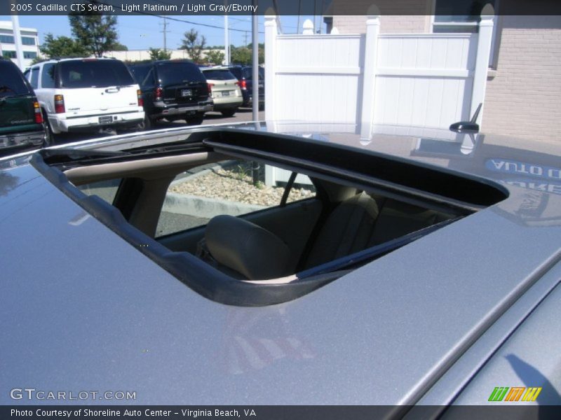 Light Platinum / Light Gray/Ebony 2005 Cadillac CTS Sedan