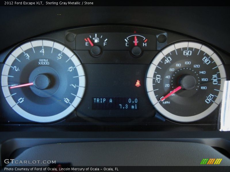 Sterling Gray Metallic / Stone 2012 Ford Escape XLT