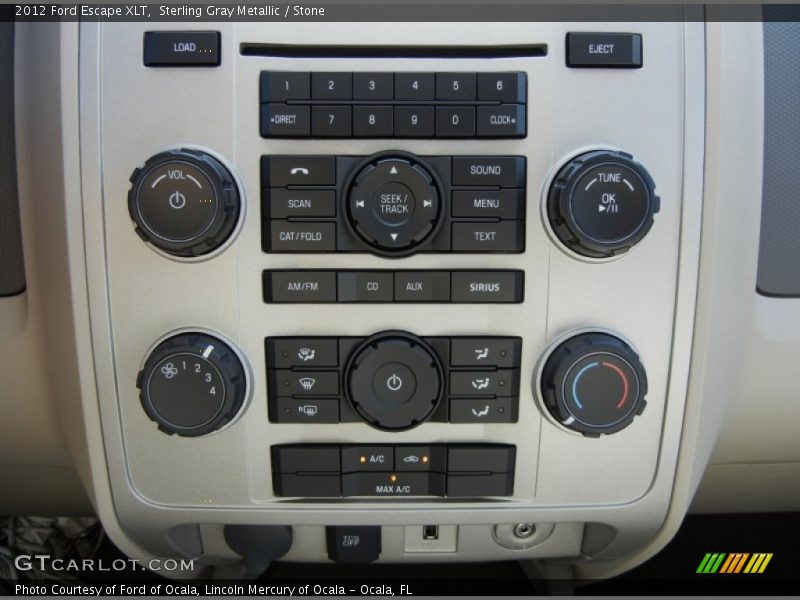 Sterling Gray Metallic / Stone 2012 Ford Escape XLT