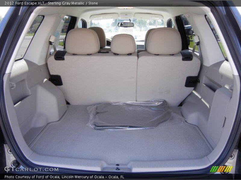 Sterling Gray Metallic / Stone 2012 Ford Escape XLT