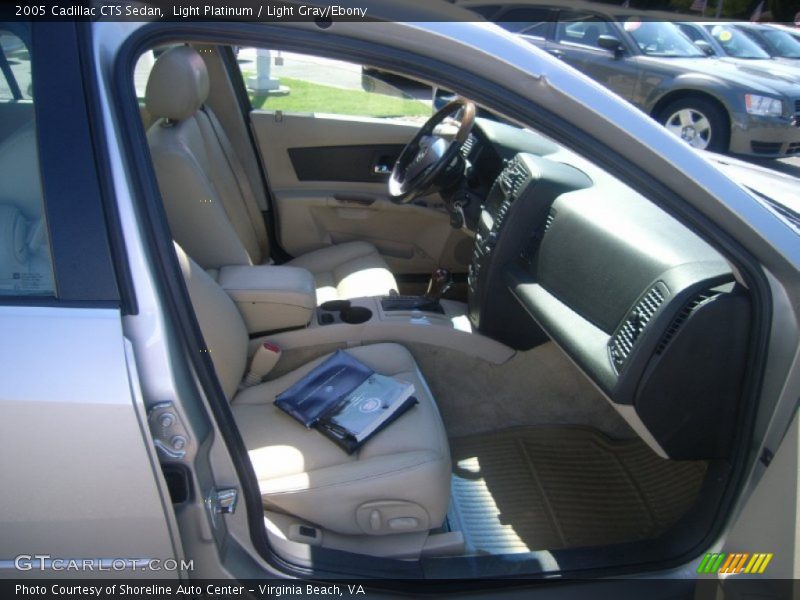 Light Platinum / Light Gray/Ebony 2005 Cadillac CTS Sedan