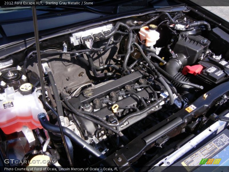 Sterling Gray Metallic / Stone 2012 Ford Escape XLT