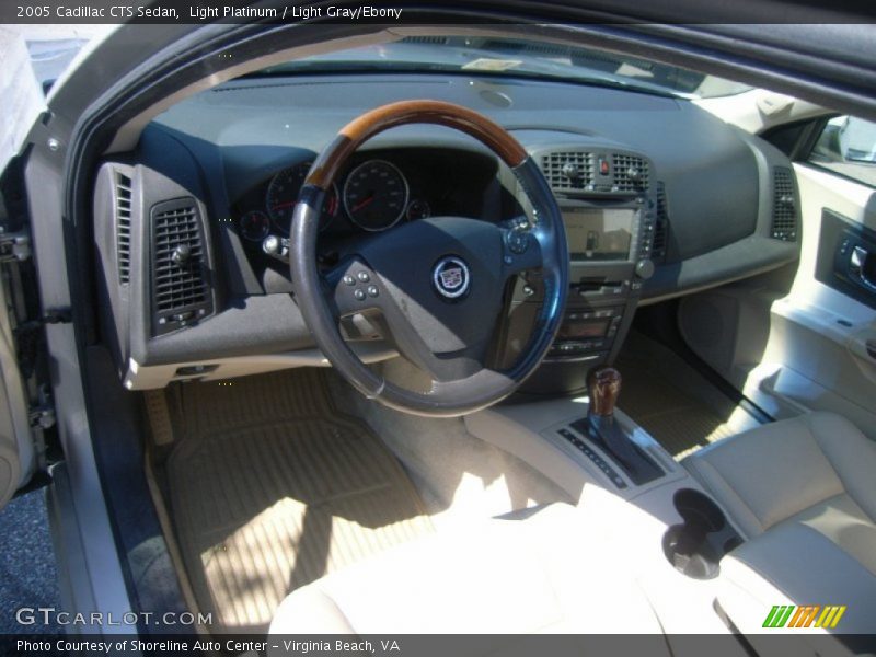 Light Platinum / Light Gray/Ebony 2005 Cadillac CTS Sedan