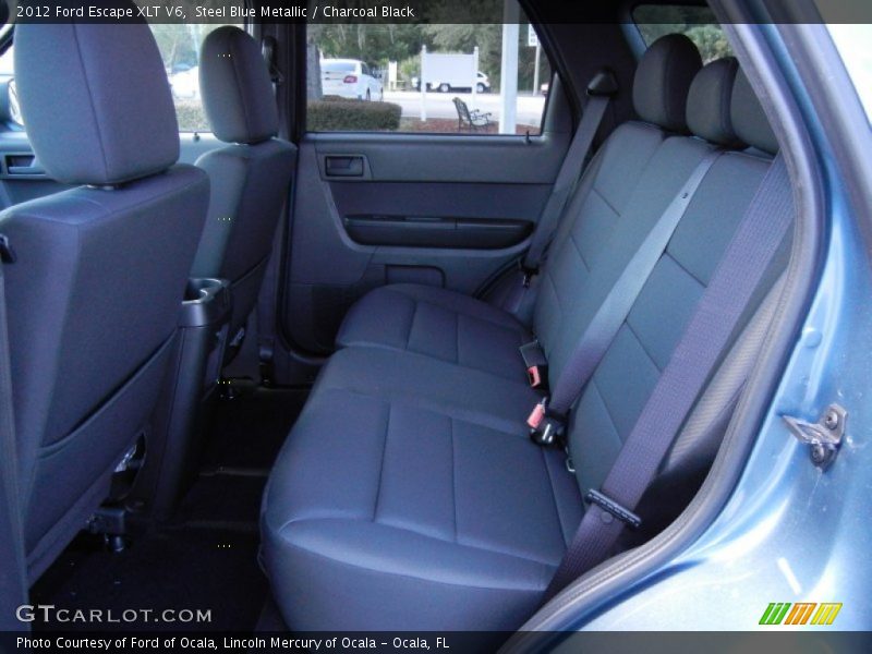  2012 Escape XLT V6 Charcoal Black Interior