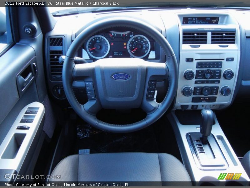 Dashboard of 2012 Escape XLT V6