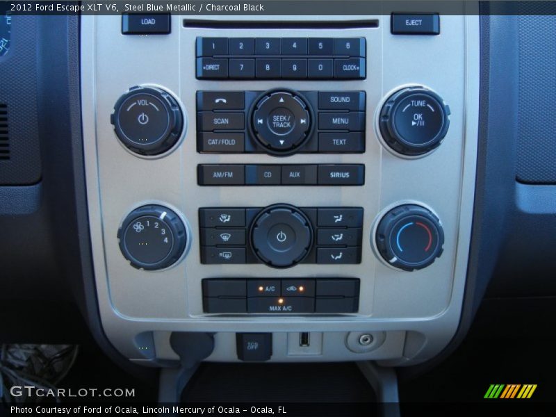 Controls of 2012 Escape XLT V6