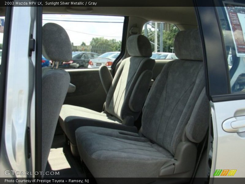 Sunlight Silver Metallic / Gray 2003 Mazda MPV LX