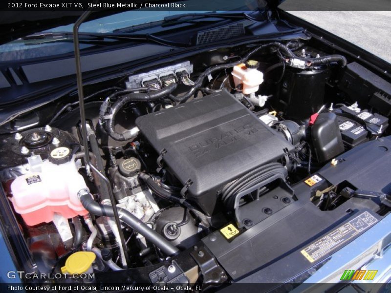  2012 Escape XLT V6 Engine - 3.0 Liter DOHC 24-Valve Duratec Flex-Fuel V6