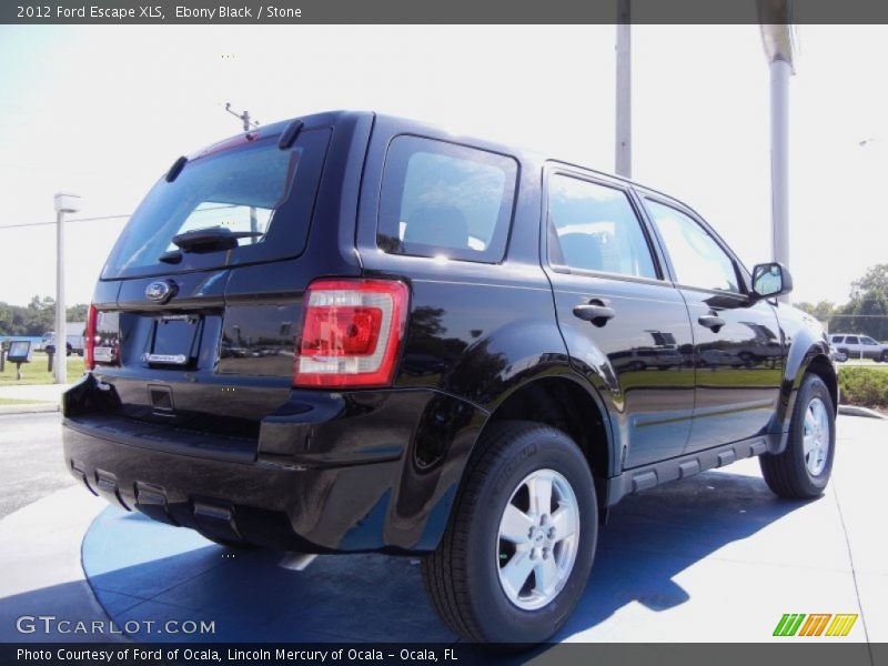 Ebony Black / Stone 2012 Ford Escape XLS