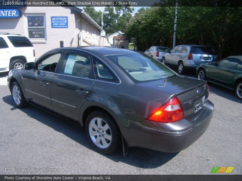 Dark Shadow Grey Metallic / Shale Grey 2005 Ford Five Hundred SEL AWD