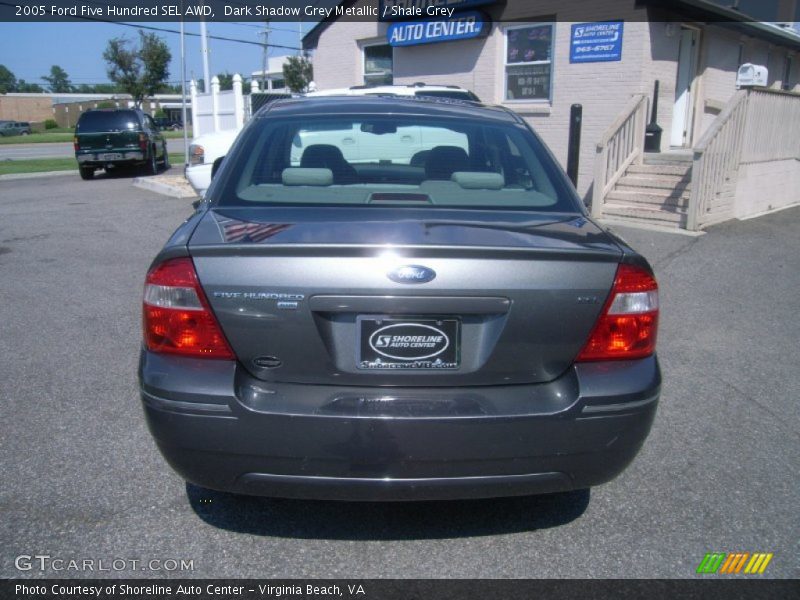 Dark Shadow Grey Metallic / Shale Grey 2005 Ford Five Hundred SEL AWD