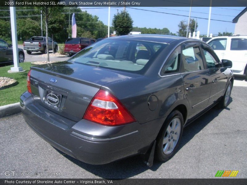 Dark Shadow Grey Metallic / Shale Grey 2005 Ford Five Hundred SEL AWD