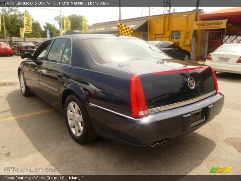 Blue Chip Metallic / Ebony Black 2006 Cadillac DTS Luxury