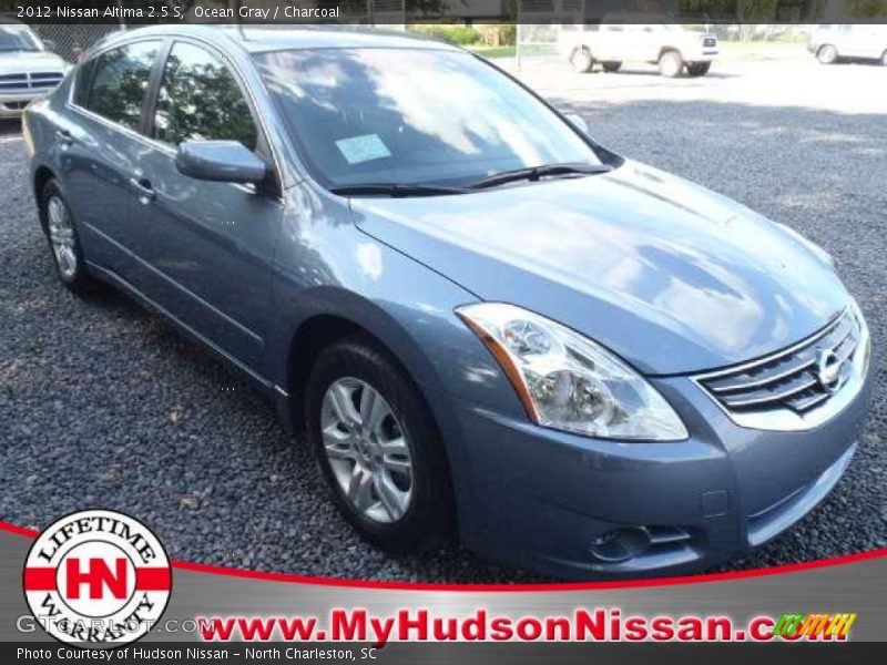 Ocean Gray / Charcoal 2012 Nissan Altima 2.5 S