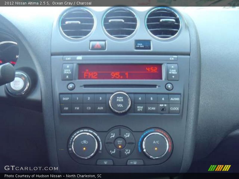 Ocean Gray / Charcoal 2012 Nissan Altima 2.5 S