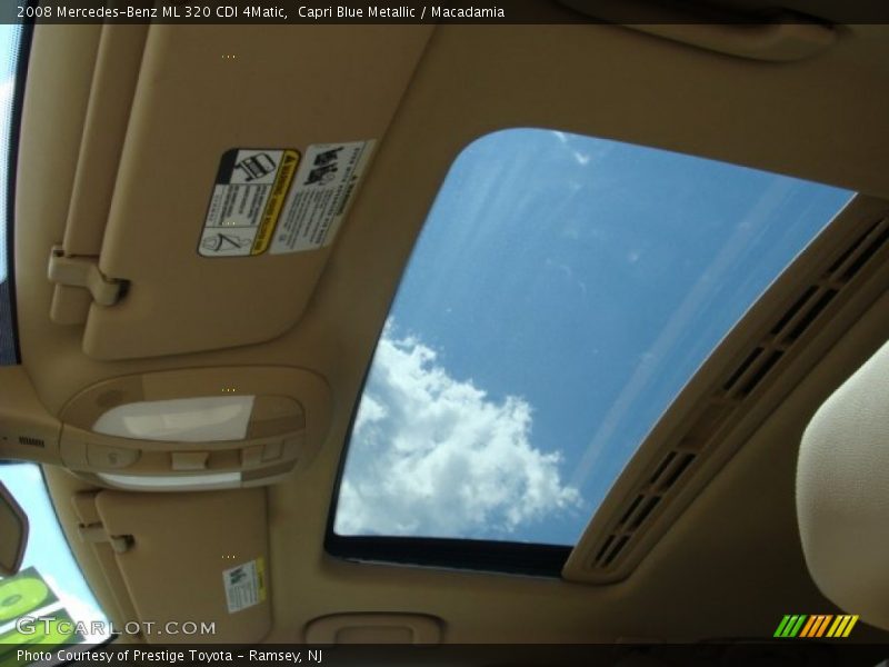 Capri Blue Metallic / Macadamia 2008 Mercedes-Benz ML 320 CDI 4Matic