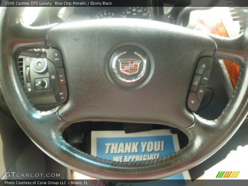Blue Chip Metallic / Ebony Black 2006 Cadillac DTS Luxury