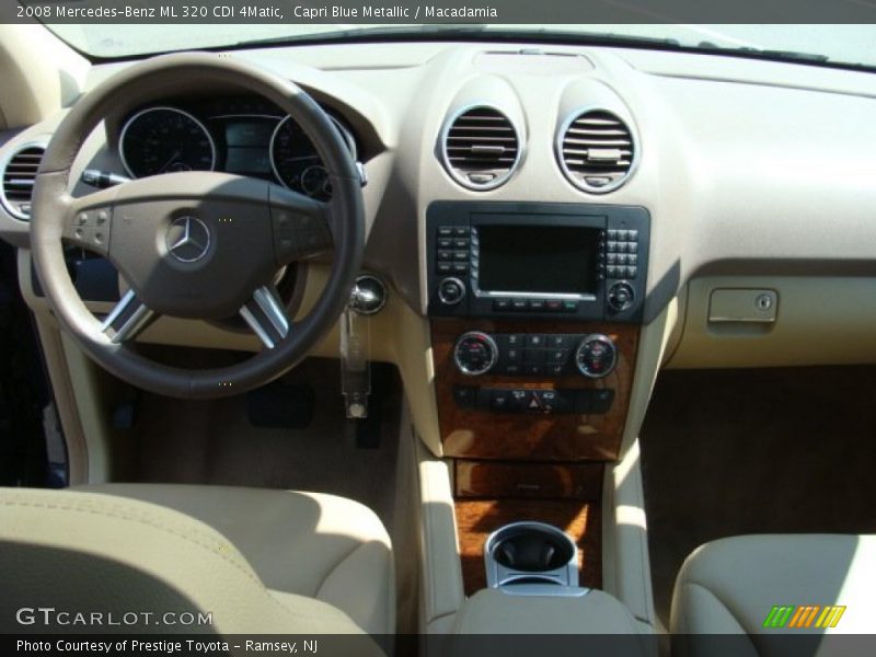Capri Blue Metallic / Macadamia 2008 Mercedes-Benz ML 320 CDI 4Matic