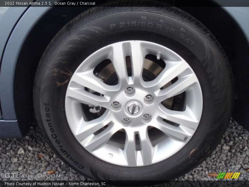 Ocean Gray / Charcoal 2012 Nissan Altima 2.5 S