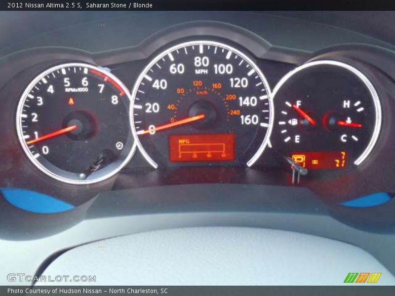 Saharan Stone / Blonde 2012 Nissan Altima 2.5 S
