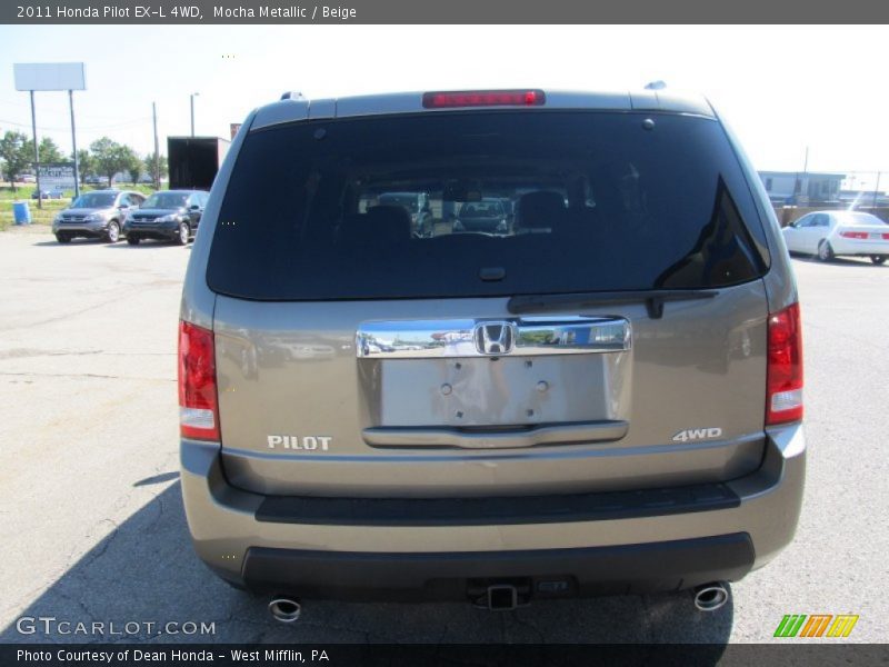 Mocha Metallic / Beige 2011 Honda Pilot EX-L 4WD