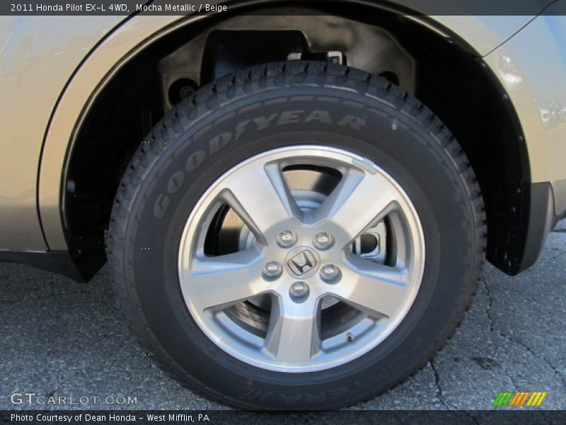  2011 Pilot EX-L 4WD Wheel