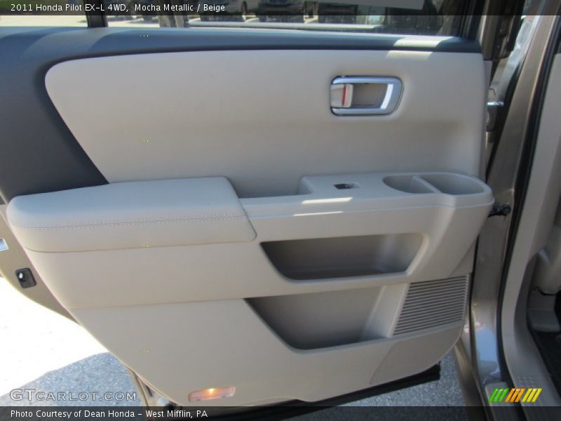 Mocha Metallic / Beige 2011 Honda Pilot EX-L 4WD