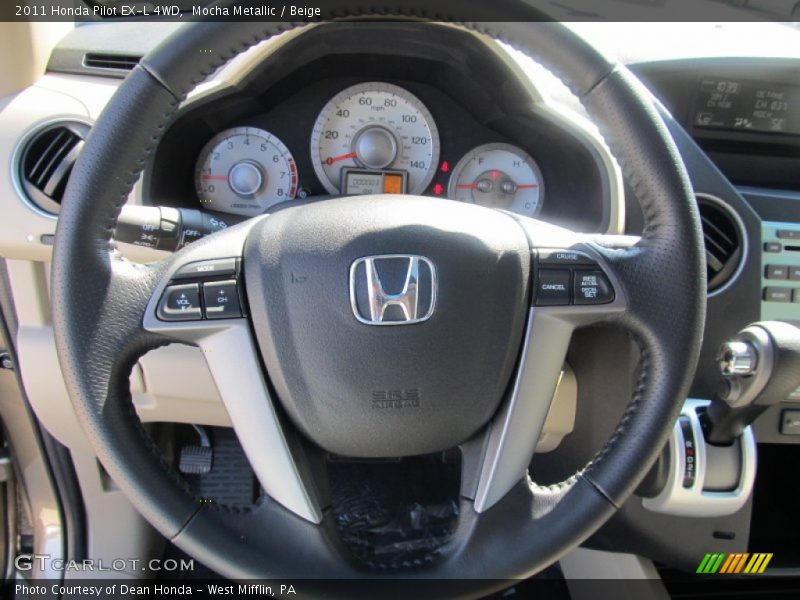  2011 Pilot EX-L 4WD Steering Wheel