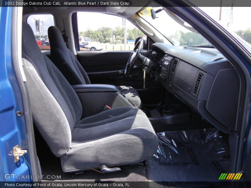  2002 Dakota Club Cab Dark Slate Gray Interior
