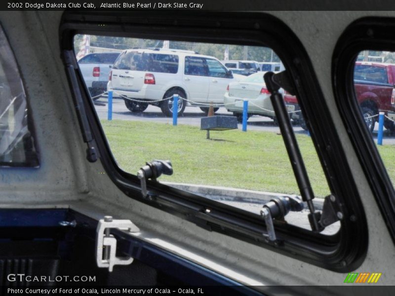 Atlantic Blue Pearl / Dark Slate Gray 2002 Dodge Dakota Club Cab