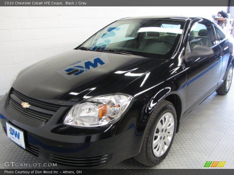 Black / Gray 2010 Chevrolet Cobalt XFE Coupe