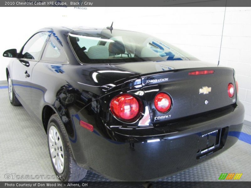 Black / Gray 2010 Chevrolet Cobalt XFE Coupe