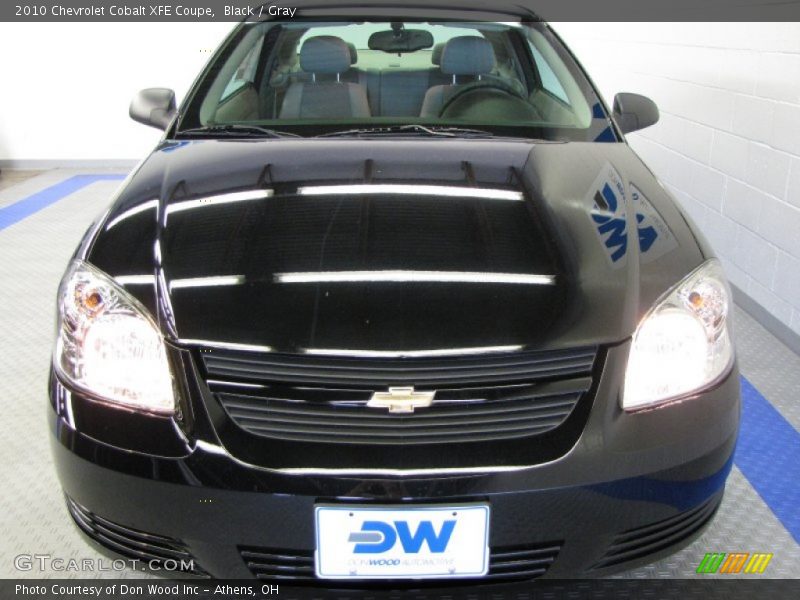 Black / Gray 2010 Chevrolet Cobalt XFE Coupe