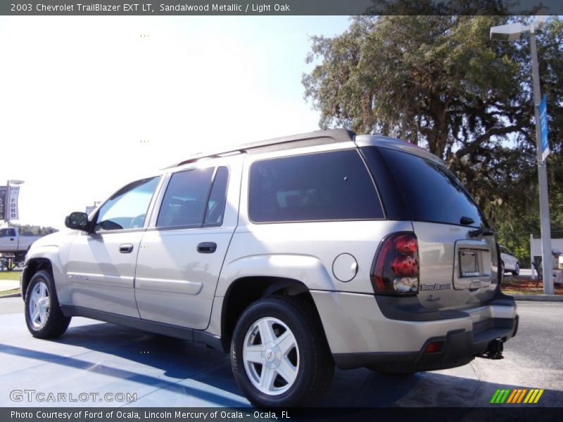 Sandalwood Metallic / Light Oak 2003 Chevrolet TrailBlazer EXT LT