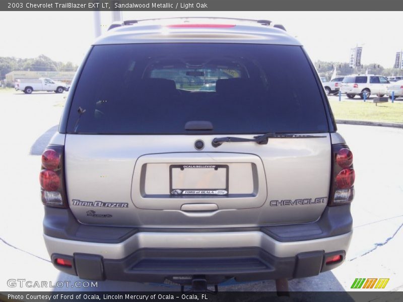 Sandalwood Metallic / Light Oak 2003 Chevrolet TrailBlazer EXT LT